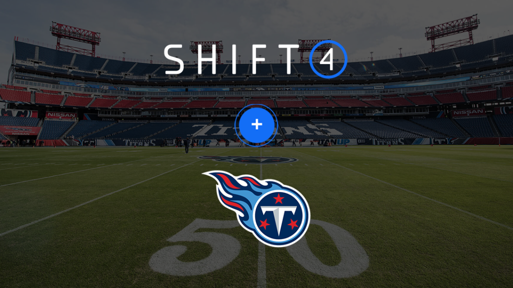 Titans select Shift4 as official payment processor