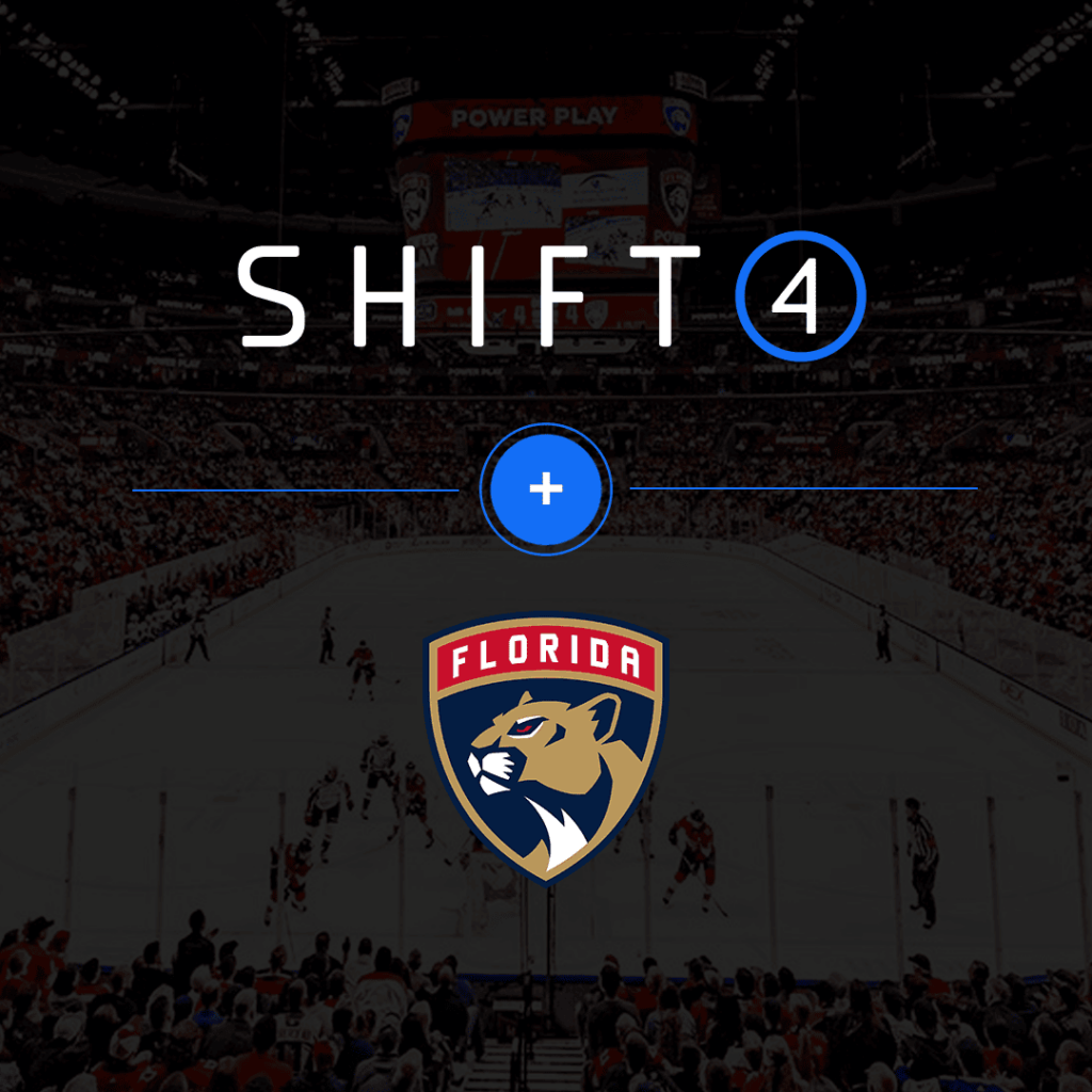 Florida Panthers select Shift4 to process ticket sales-Shift4 & Panthers logo