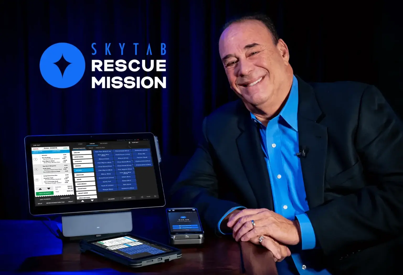 SkyTab Rescue Mission with Jon Taffer winner announcement