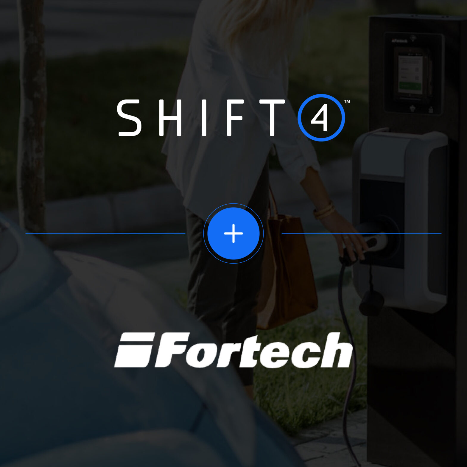 Shift4 and Fortech logos