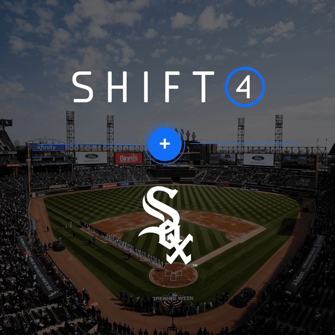 Shift4 and Chicago White Sox Logos announcing expanded partnership
